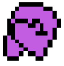 8bit strange face sticker #9991269