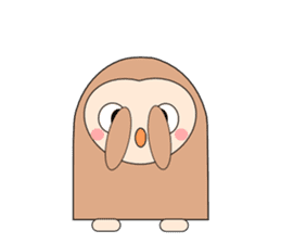 Owl sticker 2(English version) sticker #9991461