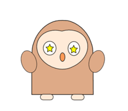 Owl sticker 2(English version) sticker #9991463