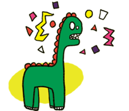DINOSAUR. sticker #9991510