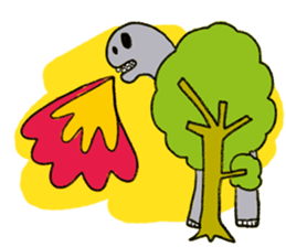 DINOSAUR. sticker #9991515