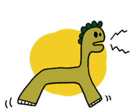 DINOSAUR. sticker #9991530