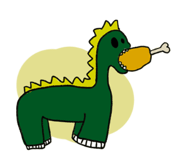 DINOSAUR. sticker #9991533