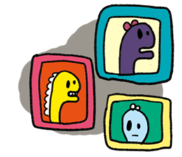 DINOSAUR. sticker #9991542