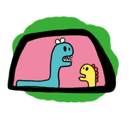 DINOSAUR. sticker #9991543