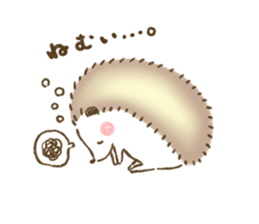 Dada of hedgehog sticker #9991724