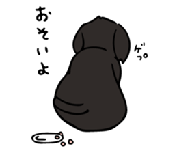 The wire dachshund which is a fatty sticker #9992286