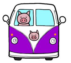 I am Pig Man sticker #9992506