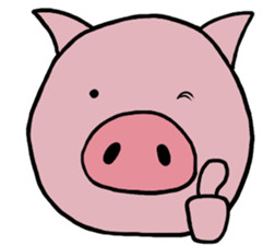 I am Pig Man sticker #9992507