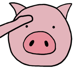 I am Pig Man sticker #9992513