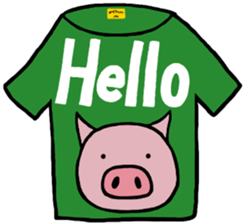 I am Pig Man sticker #9992514