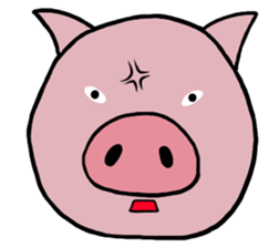 I am Pig Man sticker #9992523