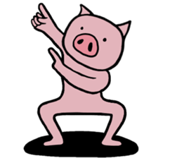 I am Pig Man sticker #9992537