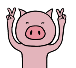 I am Pig Man sticker #9992543