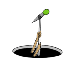 Mr. Anao Mogura sticker #9992574