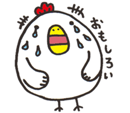 Chicken & Rabbit Sticker!! sticker #9992988