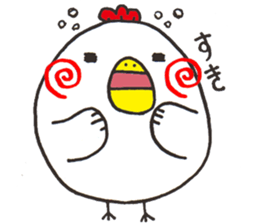Chicken & Rabbit Sticker!! sticker #9992996