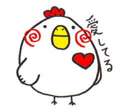 Chicken & Rabbit Sticker!! sticker #9992998
