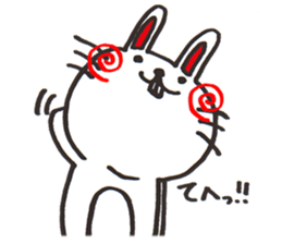 Chicken & Rabbit Sticker!! sticker #9992999