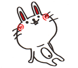 Chicken & Rabbit Sticker!! sticker #9993001