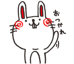 Chicken & Rabbit Sticker!! sticker #9993011