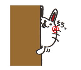 Chicken & Rabbit Sticker!! sticker #9993013