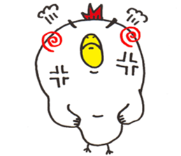 Chicken & Rabbit Sticker!! sticker #9993014