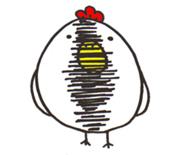 Chicken & Rabbit Sticker!! sticker #9993016