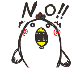 Chicken & Rabbit Sticker!! sticker #9993018
