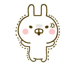 Rabbit Usahina Invective sticker #9993358