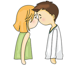 Guy in love sticker #9993983