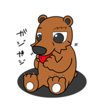 Animal in Hokkaido:Bear sticker #9993991