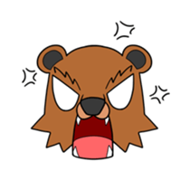 Animal in Hokkaido:Bear sticker #9993995