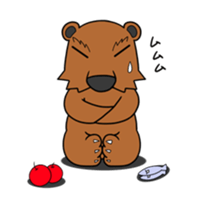 Animal in Hokkaido:Bear sticker #9994005