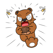 Animal in Hokkaido:Bear sticker #9994013