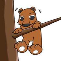 Animal in Hokkaido:Bear sticker #9994016