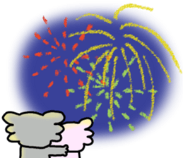 Event in the spring and summer.koala sticker #9994218