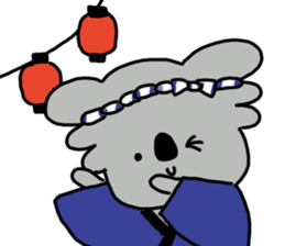 Event in the spring and summer.koala sticker #9994219