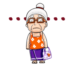 Grandparent young age sticker #9994510