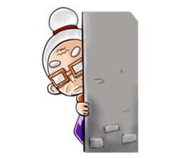 Grandparent young age sticker #9994519