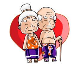 Grandparent young age sticker #9994543