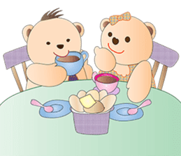 Bear in Love sticker #9994748