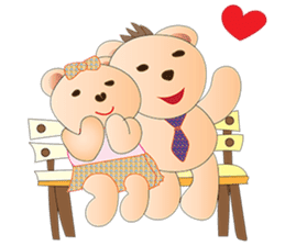 Bear in Love sticker #9994757