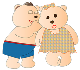 Bear in Love sticker #9994781