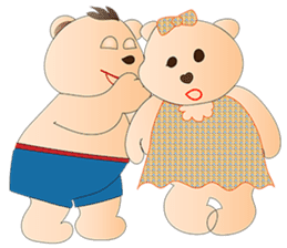 Bear in Love sticker #9994781