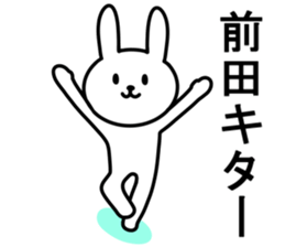 Rabbit to MAEDA sticker #9994825