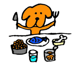 Wonderful dog "Kai"2 sticker #9995011