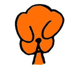 Wonderful dog "Kai"2 sticker #9995016