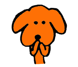 Wonderful dog "Kai"2 sticker #9995018