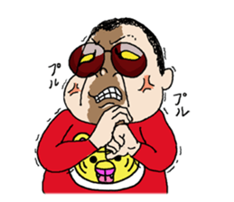 Panchikun2 person from KansaiStrikesBack sticker #9995282